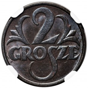 2 grosze 1930 - NGC MS64 BN