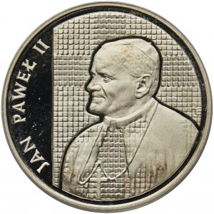 Jan Paweł II, 10.000 złotych 1989 - Kratka