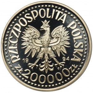 Zygmunt I Stary, 200.000 złotych 1994 - Półpostać