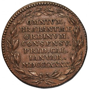 Belgia, Zjednoczone Stany Belgijskie, Liczman 1790