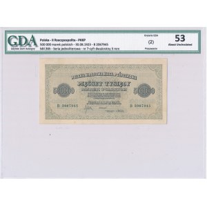 500.000 marek 1923 - B - GDA 53