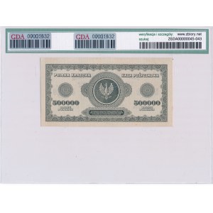 500.000 marek 1923 - B - GDA 53