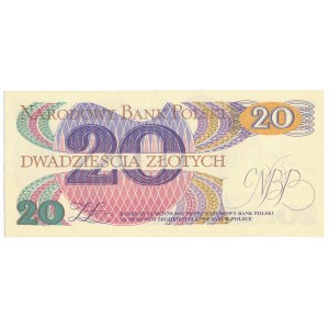 20 złotych 1982 - AH - z autografem A.Heidricha