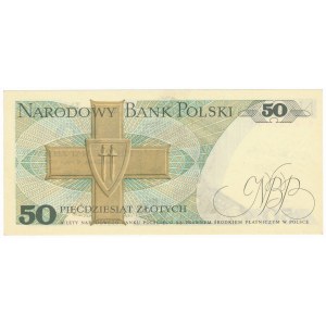 50 złotych 1975 - R - z autografem A.Heidricha