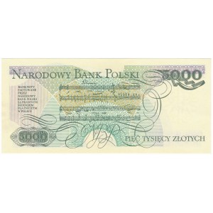 5.000 złotych 1982 - CN - z autografem A.Heidricha - ILUSTROWANY w katalogu Cz.Miłczaka