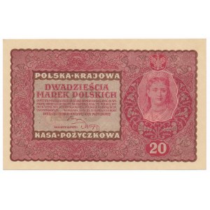 20 marek 1919 - II Serja E - rzadsza