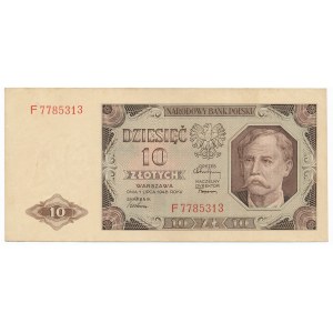 10 złotych 1948 - F -