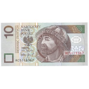 10 złotych 1994 - AC - rzadka seria
