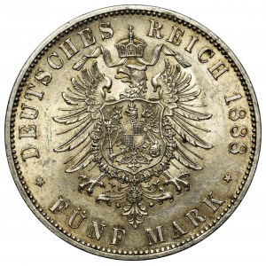 Niemcy, Prusy, Fryderyk III, 5 marek 1888 A