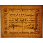 Śląsk, Betriebskasse der Eisenhütte, 50 marek 1921 - RZADKOŚĆ