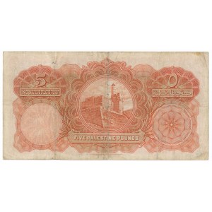 Palestine - 5 pounds 1929 