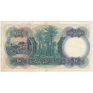 Egypt - 10 pounds 1940 - signature Cook