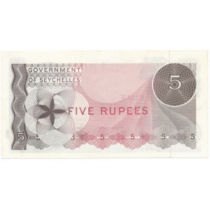 Seychelles - 5 rupees 1968