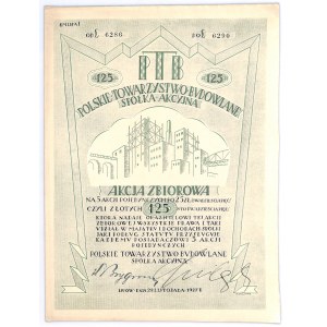Polskie Towarzystwo Budowlane, Em.1, 5 x 25 złotych 1927