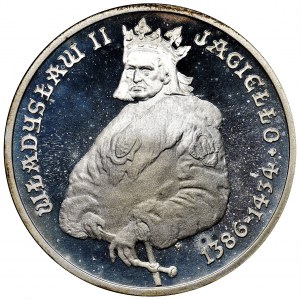  5.000 złotych 1989, Władysław II Jagiełło - Półpostać - RZADKIE