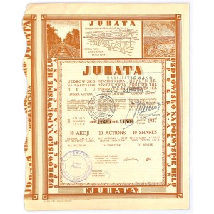 JURATA Uzdrowisko na Półwyspie Helskim S.A., Em.2, 10 x 100 złotych 1937