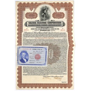 Silesia Electric Corporation, 1.000 dolarów w złocie 1926 - RZADKIE