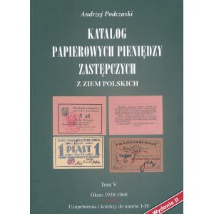 Podczaski Andrzej - Emergency money catalogue Volume V - RARE