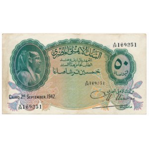 Egypt - 50 piastres 1943