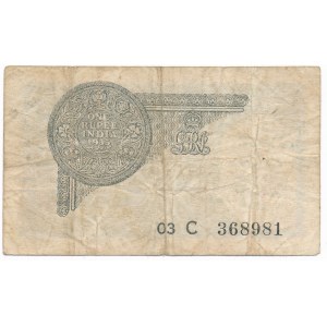 India - 1 rupee 1935