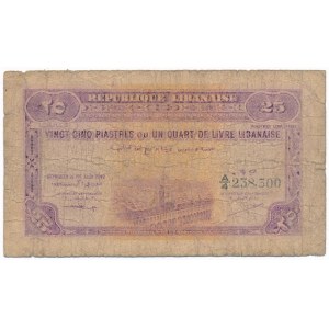 Lebanon - 25 piastres 1942