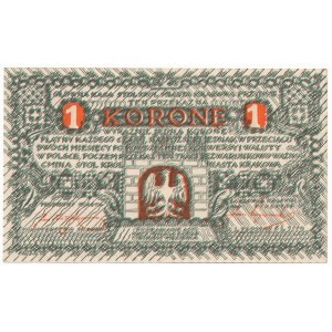 Kraków, 1 korona 1919 - A - 