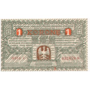 Kraków, 1 korona 1919 - A - 