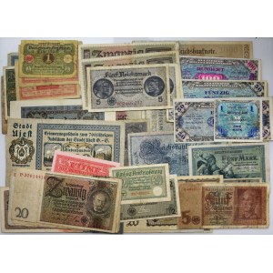 Niemcy, Zestaw banknotów (86szt.)