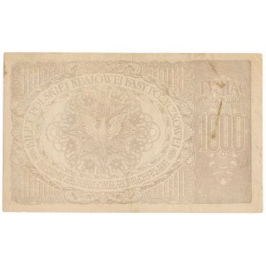 1.000 marek 1919 - Ser ZA - Falsyfikat z epoki (niewyłapany)