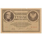 1.000 marek 1919 - Fałszerstwo dywersyjne ze znakiem wodnym - RZADKIE