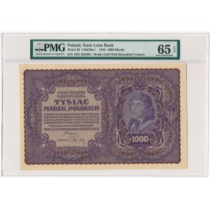 1.000 marek 1919 - I Serja BA - PMG 65 EPQ