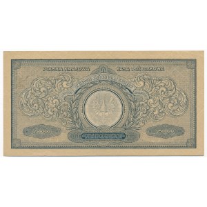 250.000 marek 1923 - CF - rzadsza wąska numeracja 