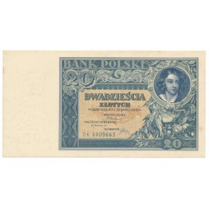20 złotych 1931 D.K 