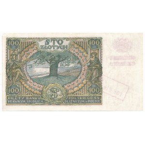 100 złotych 1932(9) - przedruk okupacyjny - AJ - RZADKI
