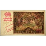 100 złotych 1934(9) znw. -X- przedruk okupacyjny - BH - PMG 63 - NAJWYŻSZEJ RZADKOŚCI BANKNOT