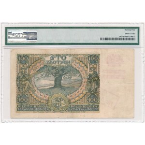 100 złotych 1932(9) - przedruk okupacyjny - CD - PMG 25 