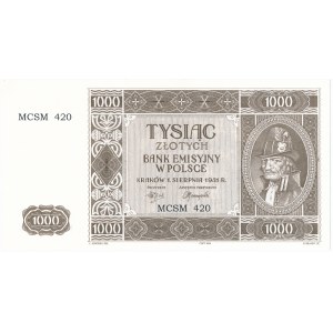 1.000 złotych 1941 MCSM 420