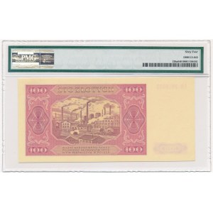 100 złotych 1948 - IR - PMG 64