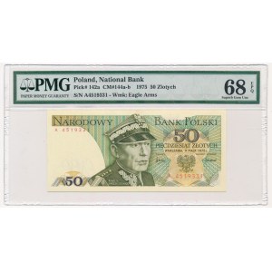 50 złotych 1975 - A - PMG 68 EPQ