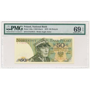 50 złotych 1975 - E - PMG 69 EPQ