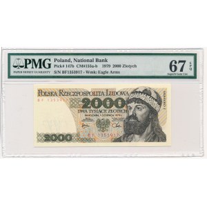 2.000 złotych 1979 - BF - PMG 67 EPQ
