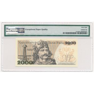 2.000 złotych 1977 - D - PMG 68 EPQ
