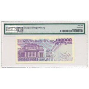 100.000 złotych 1993 - Y - PMG 65 EPQ - rzadka