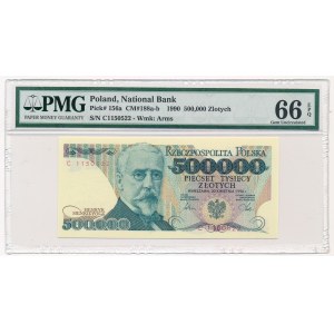 500.000 złotych 1990 - C - PMG 66 EPQ 