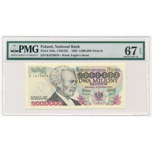 2 miliony złotych 1993 - B - PMG 67 EPQ