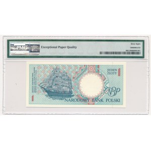 1 złoty 1990 - A - PMG 68 EPQ