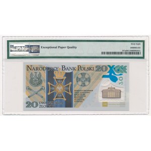 Legiony Polskie, 20 złotych 2014 LP 0000285 - PMG 68 EPQ - NISKI NUMER