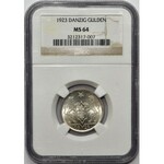 Wolne Miasto Gdańsk, 1 gulden 1923 - NGC MS64