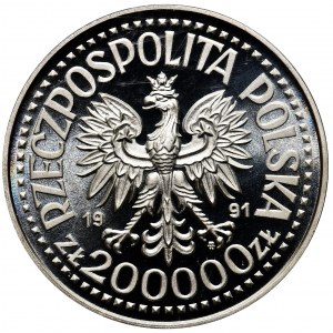 Jan Paweł II PRÓBA, 200.000 złotych 1991 Ołtarz - PF69 ULTRA CAMEO