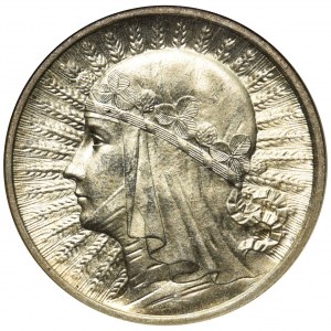 Głowa Kobiety, 2 złote 1933 - NGC MS63